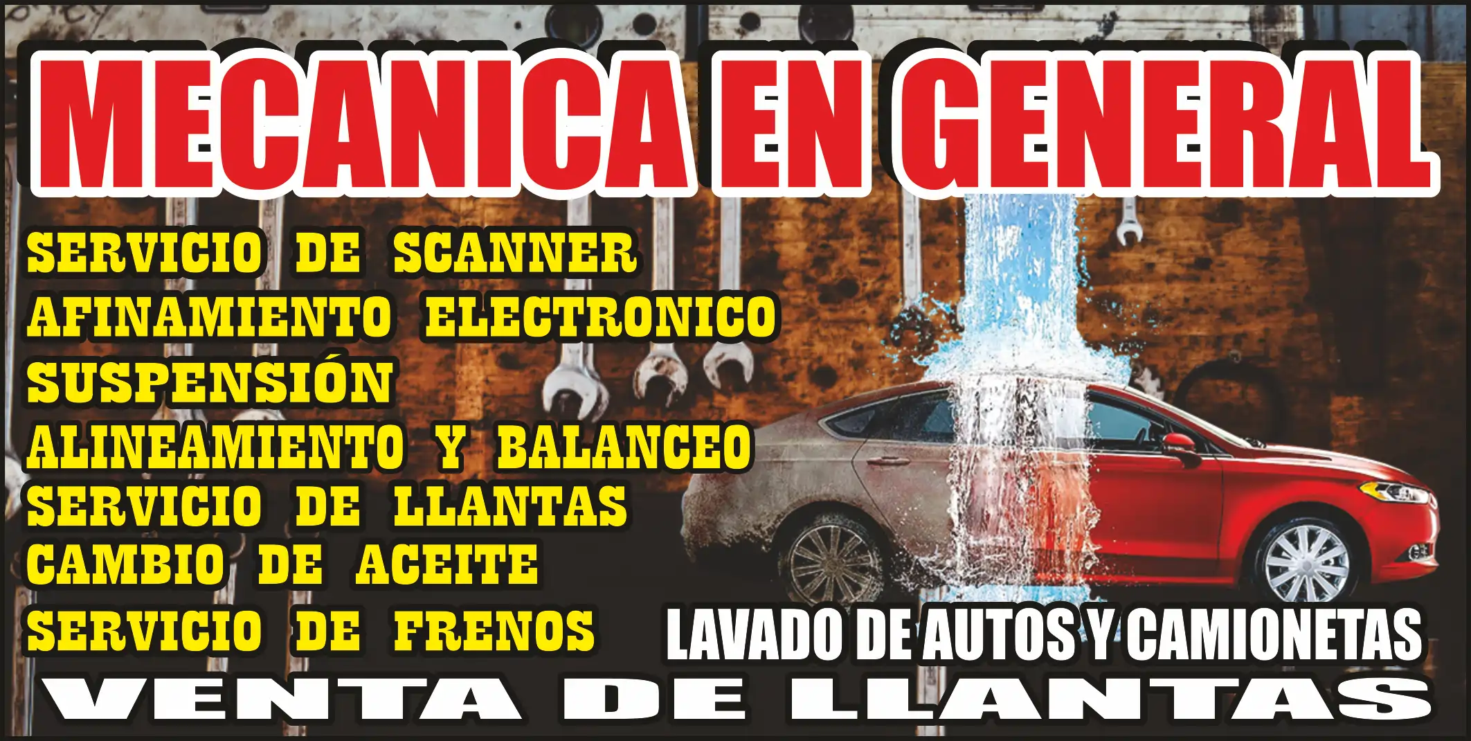 Mecánica en general – servicios automotrices