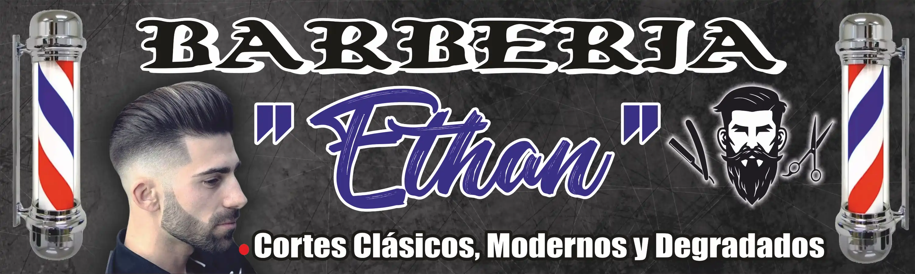 Barbería Ethan – banner horizontal
