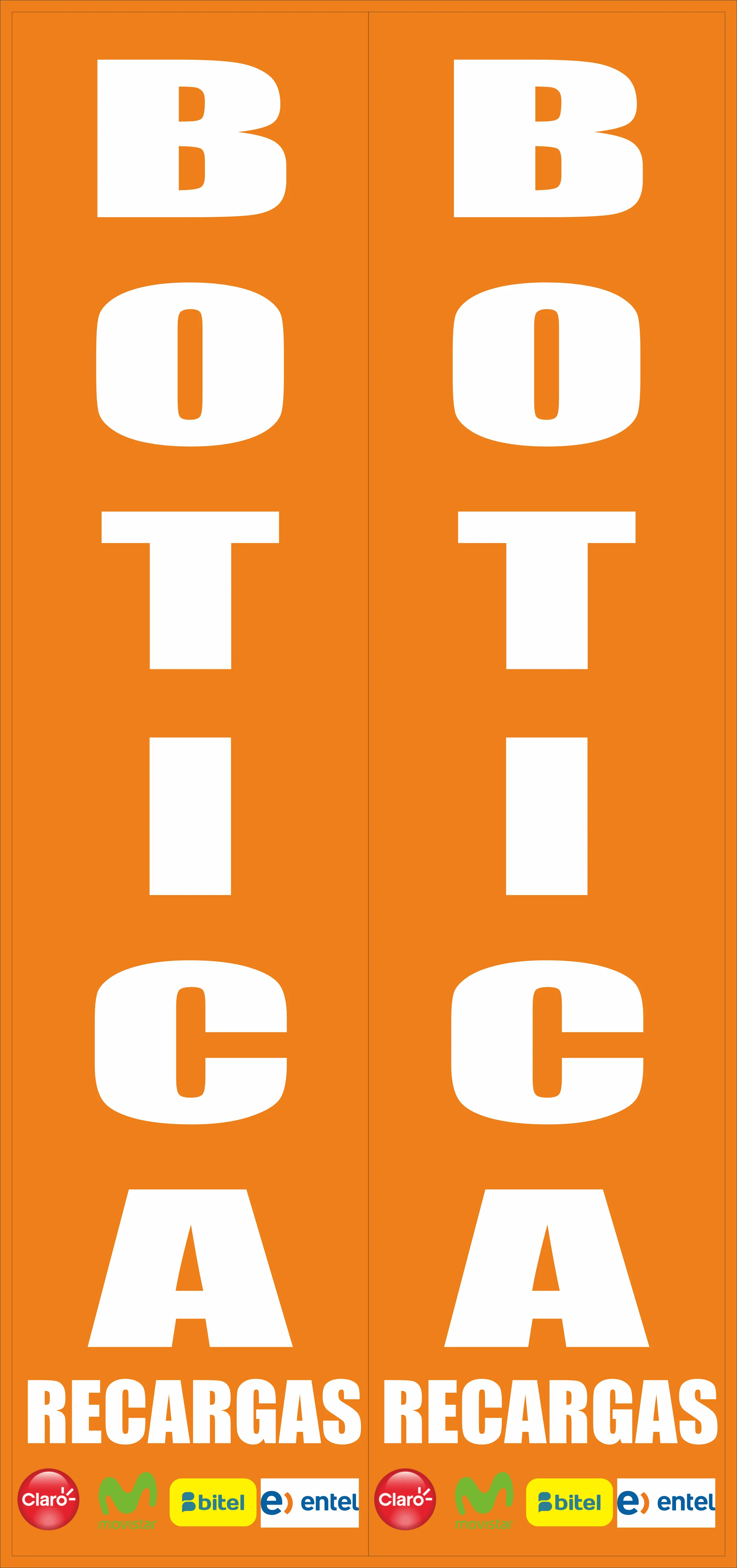 Botica – recargas (banner vertical 132x62)