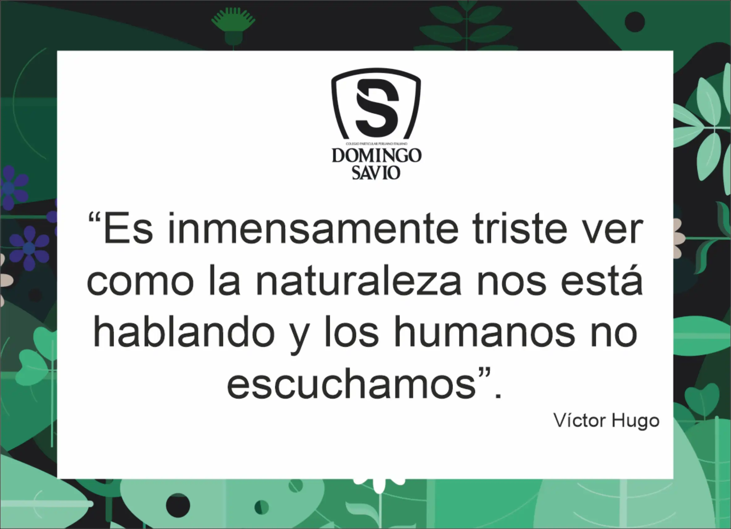 Frase motivacional – diseño educativo