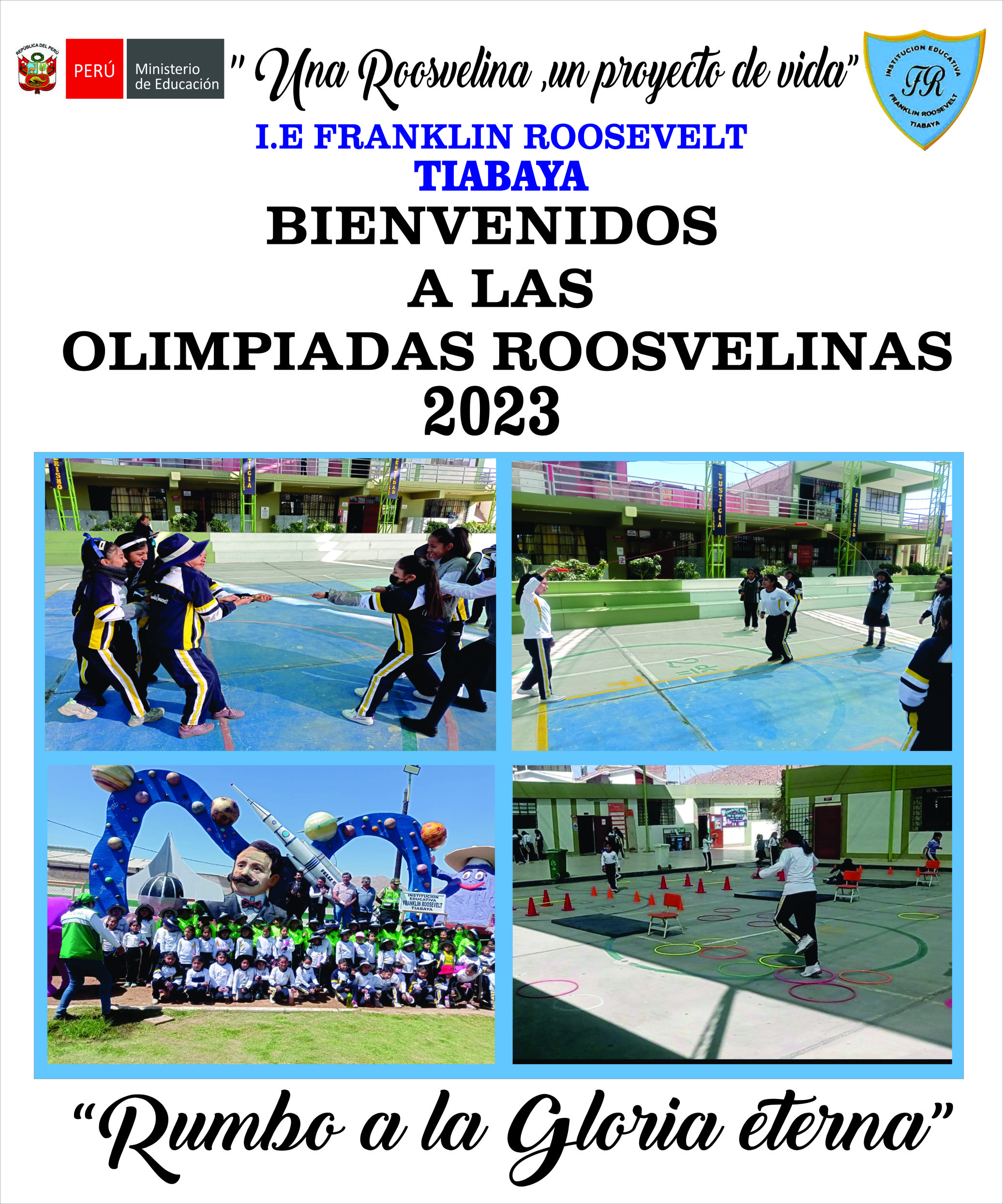 Olimpiadas Rooseveltinas 2023 – collage (versión)