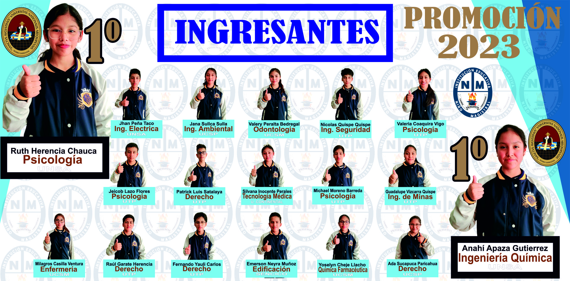Ingresantes – promoción 2023 (versión)