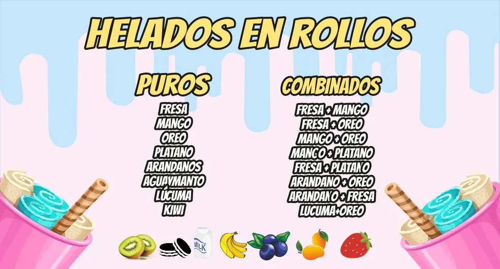 Cremoladas y heladerías