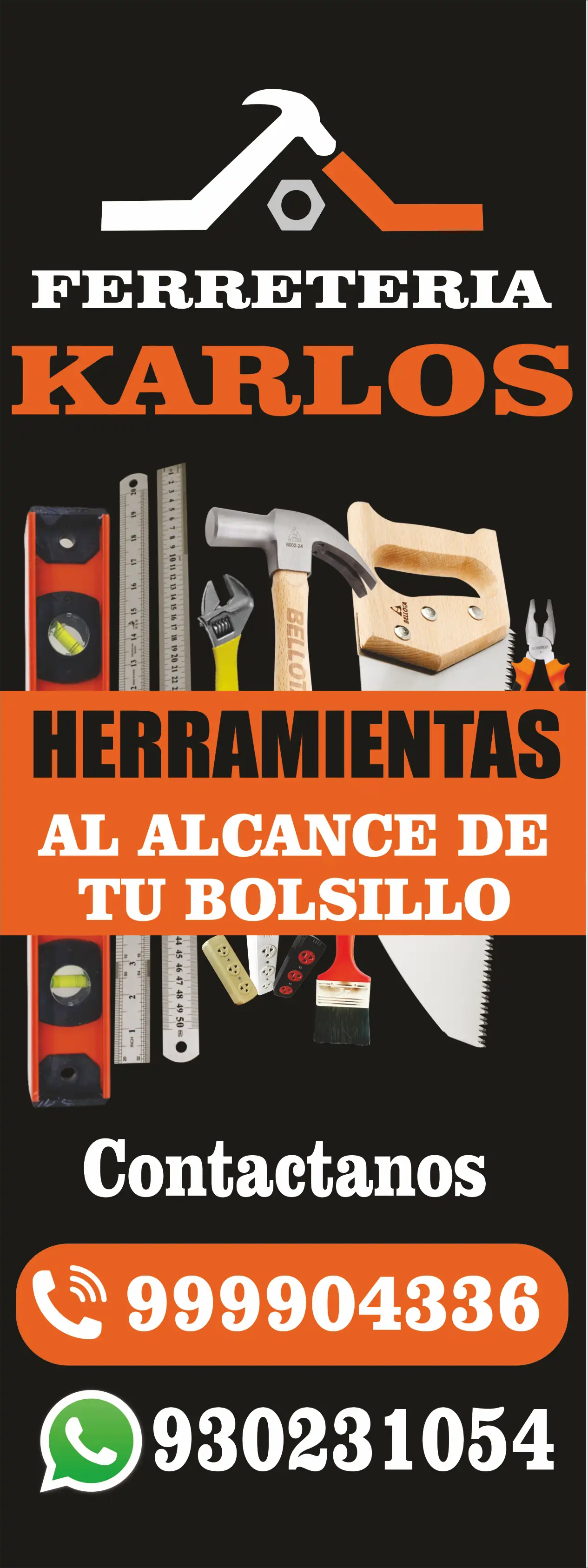 Ferretería Karlos – Herramientas y accesorios