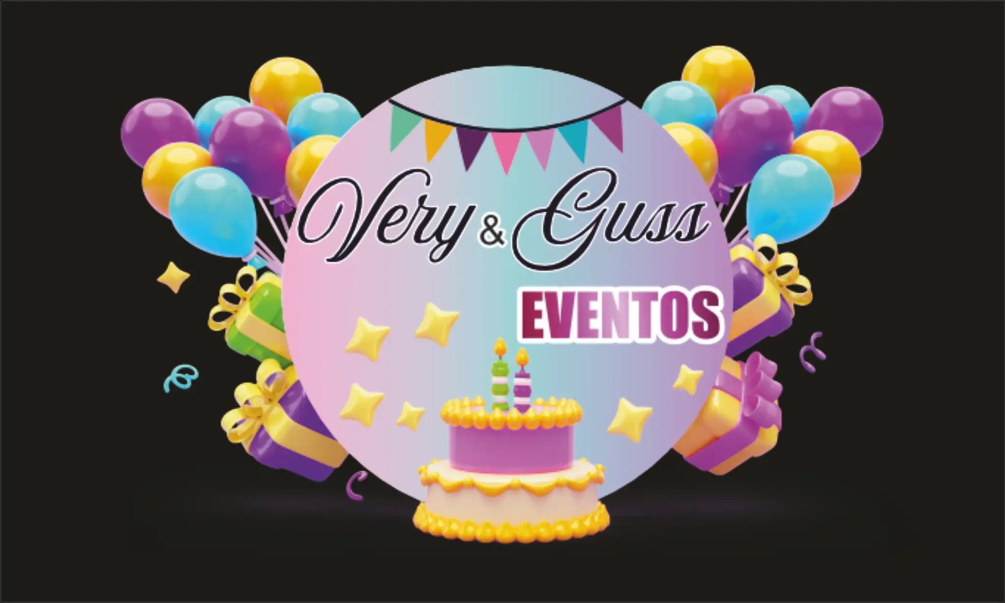 Very Cuss Eventos – logo y branding
