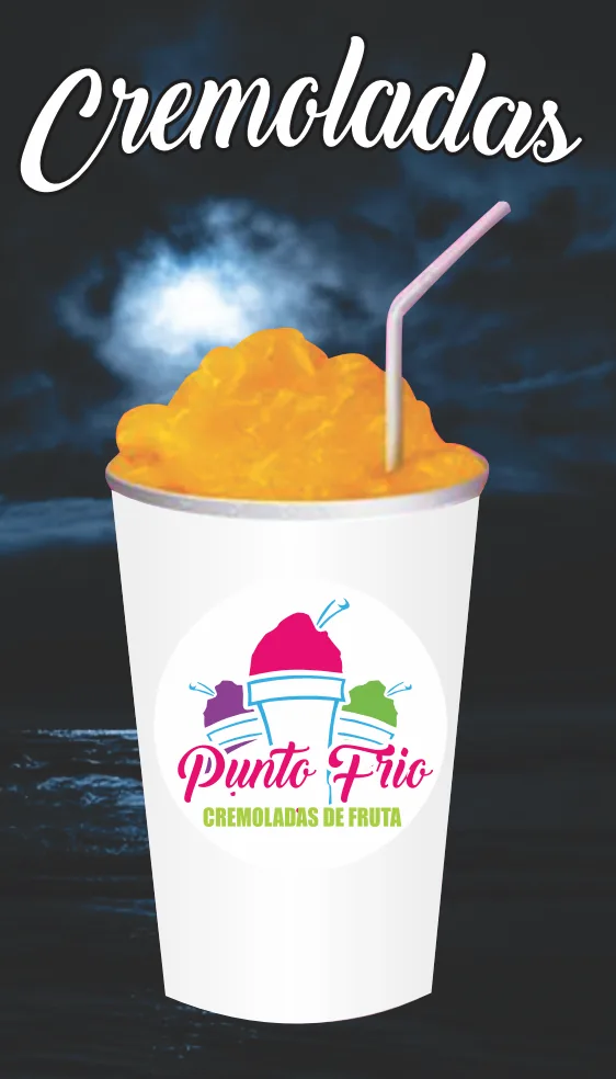 Cremoladas “Punto Frío” – Vaso / marca