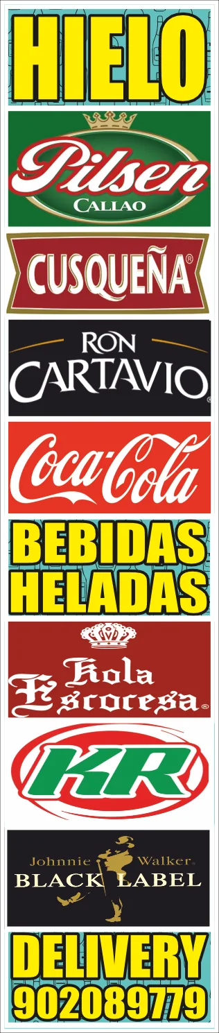 Hielo y bebidas heladas – banner vertical (delivery)