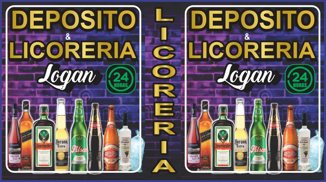 Depósito Licorería – 24 horas (banner horizontal)