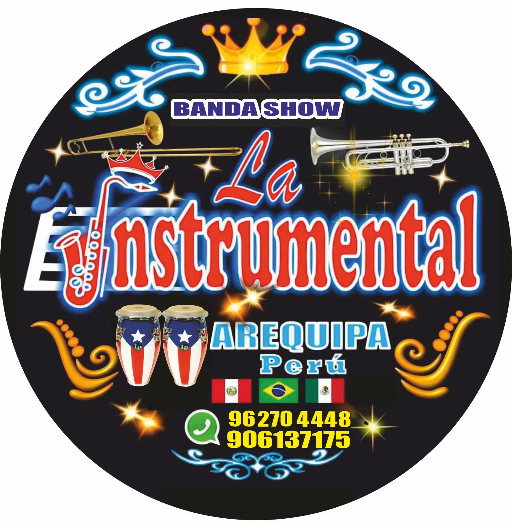 Banda Instrumental Arequipa – logo circular