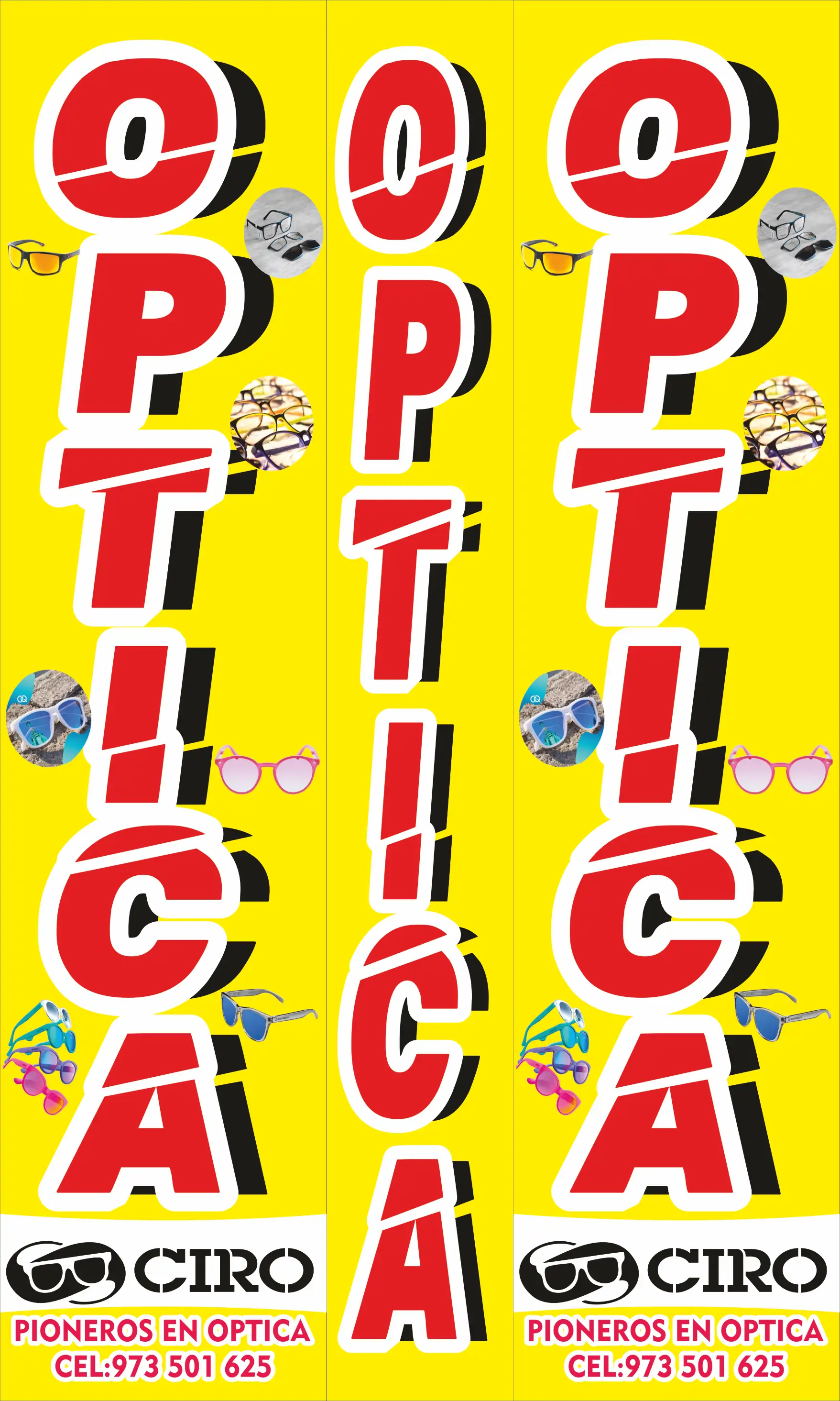 Óptica – promoción de lentes