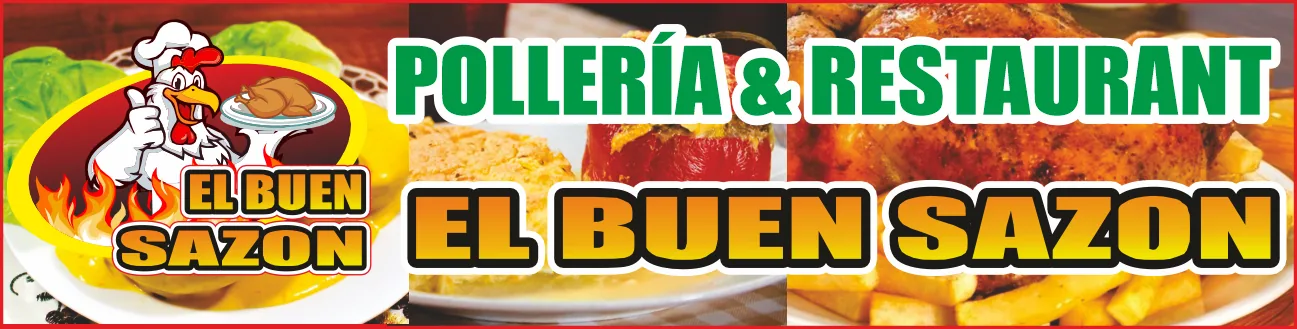 Pollería El Buen Sazón – letrero