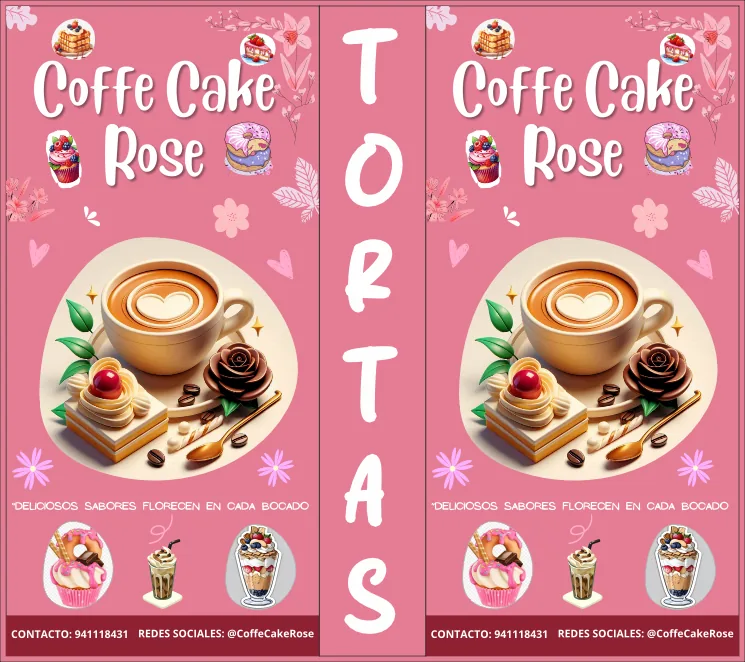 Coffe Cake Rose – banner vertical