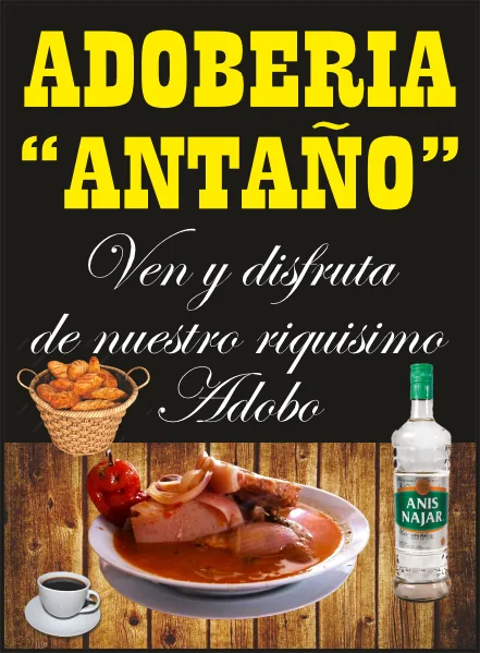 Adobería Antaño – banner gastronómico