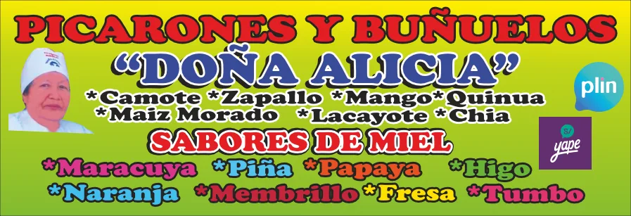 Picarones Doña Alicia – banner