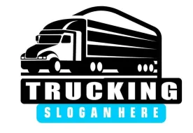 Transporte pesado – logo trucking