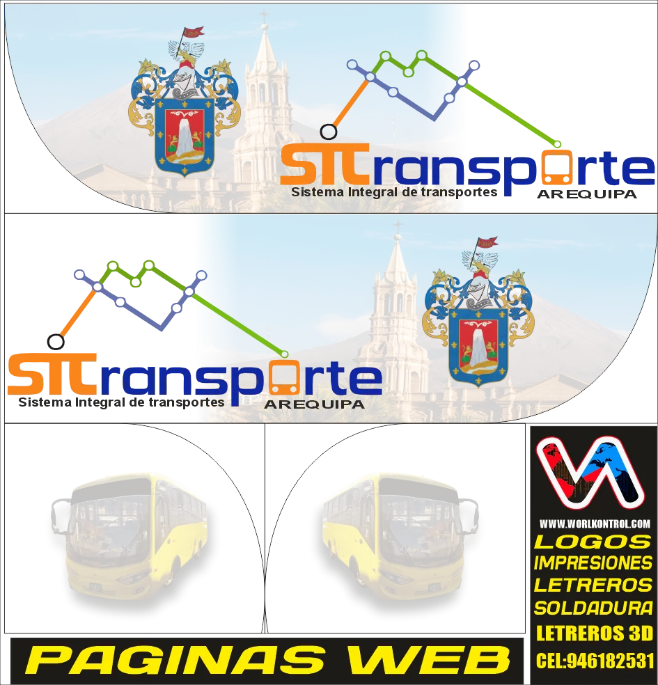 SI Transporte – rutas y sistema gráfico