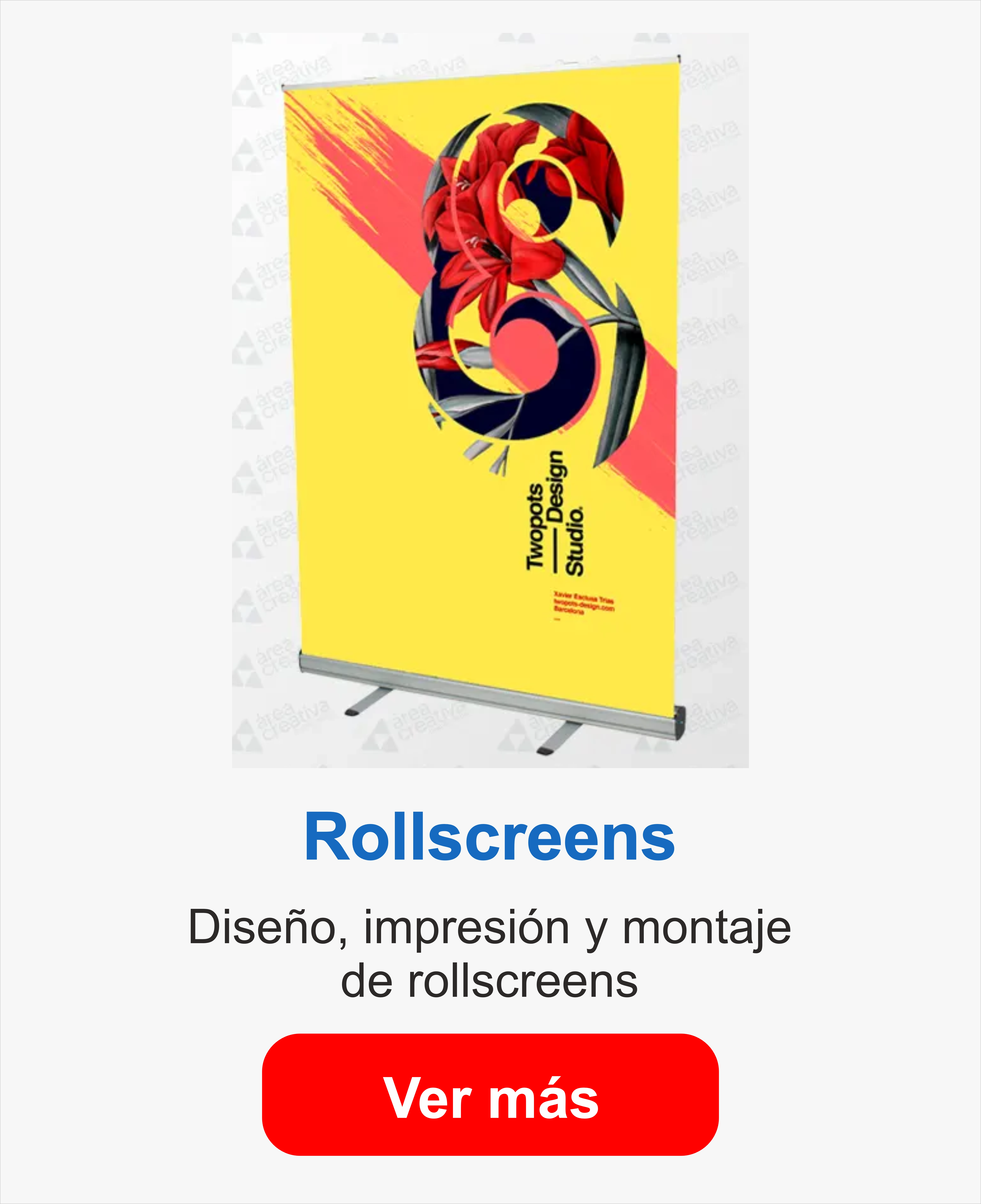 Rollscreens publicitarios