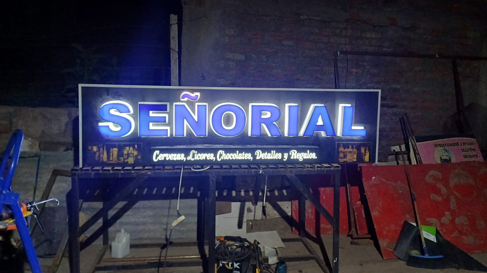 Letrero 3D modelo 17 - Victor Anuncios Arequipa