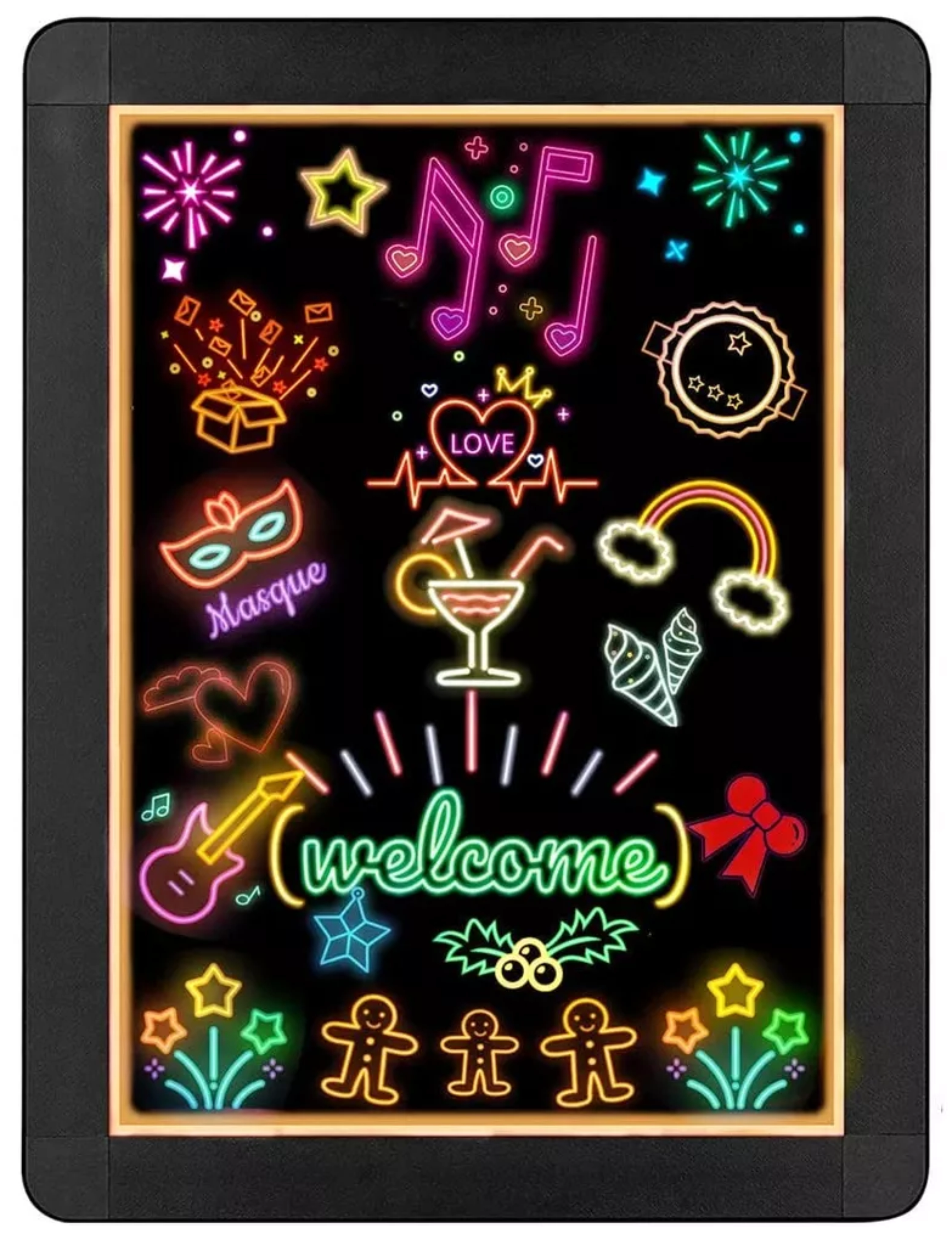 Cinta neón: Cinta Neón para letras / formas