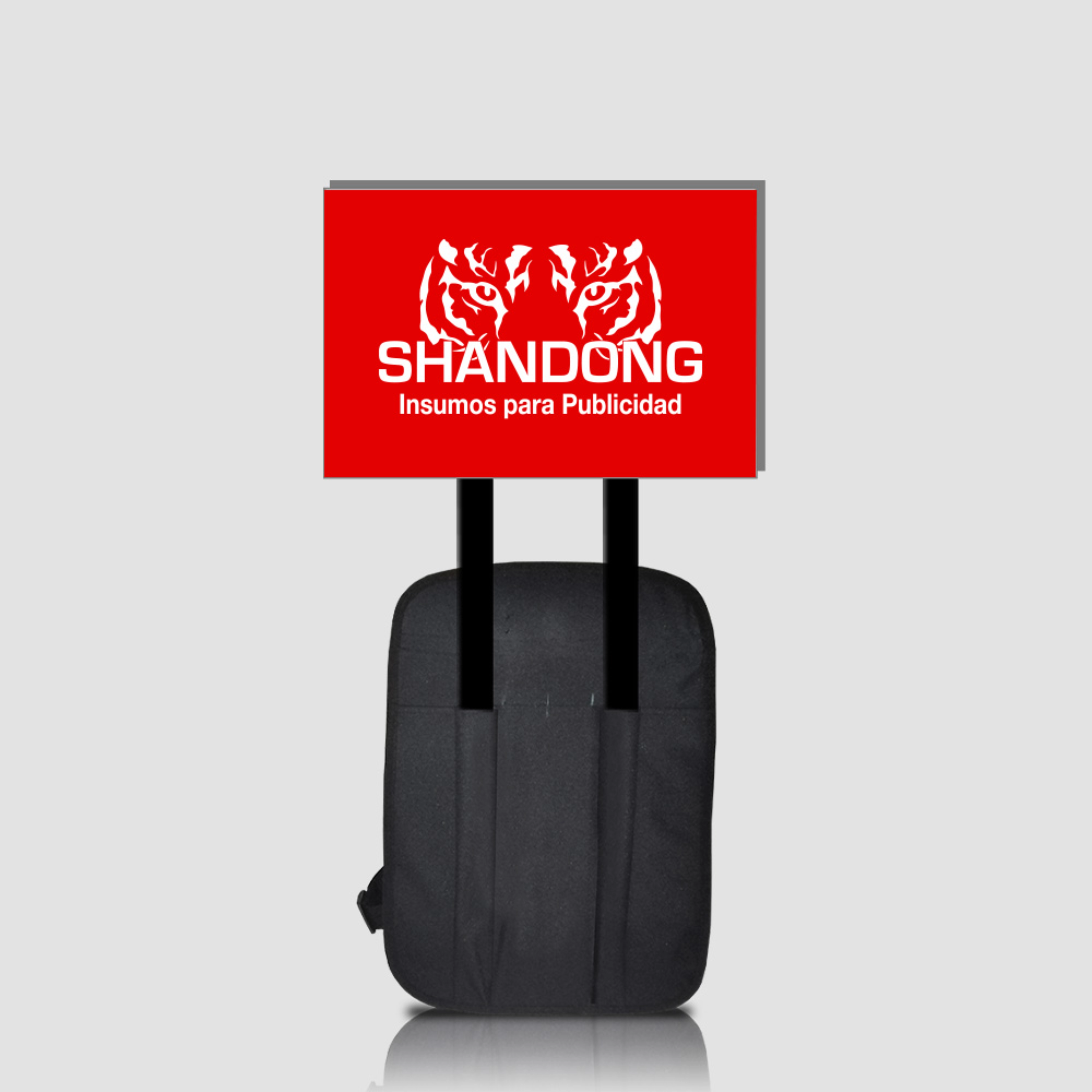 Mochila publicitaria: Mochila tipo delivery (práctica y resistente)