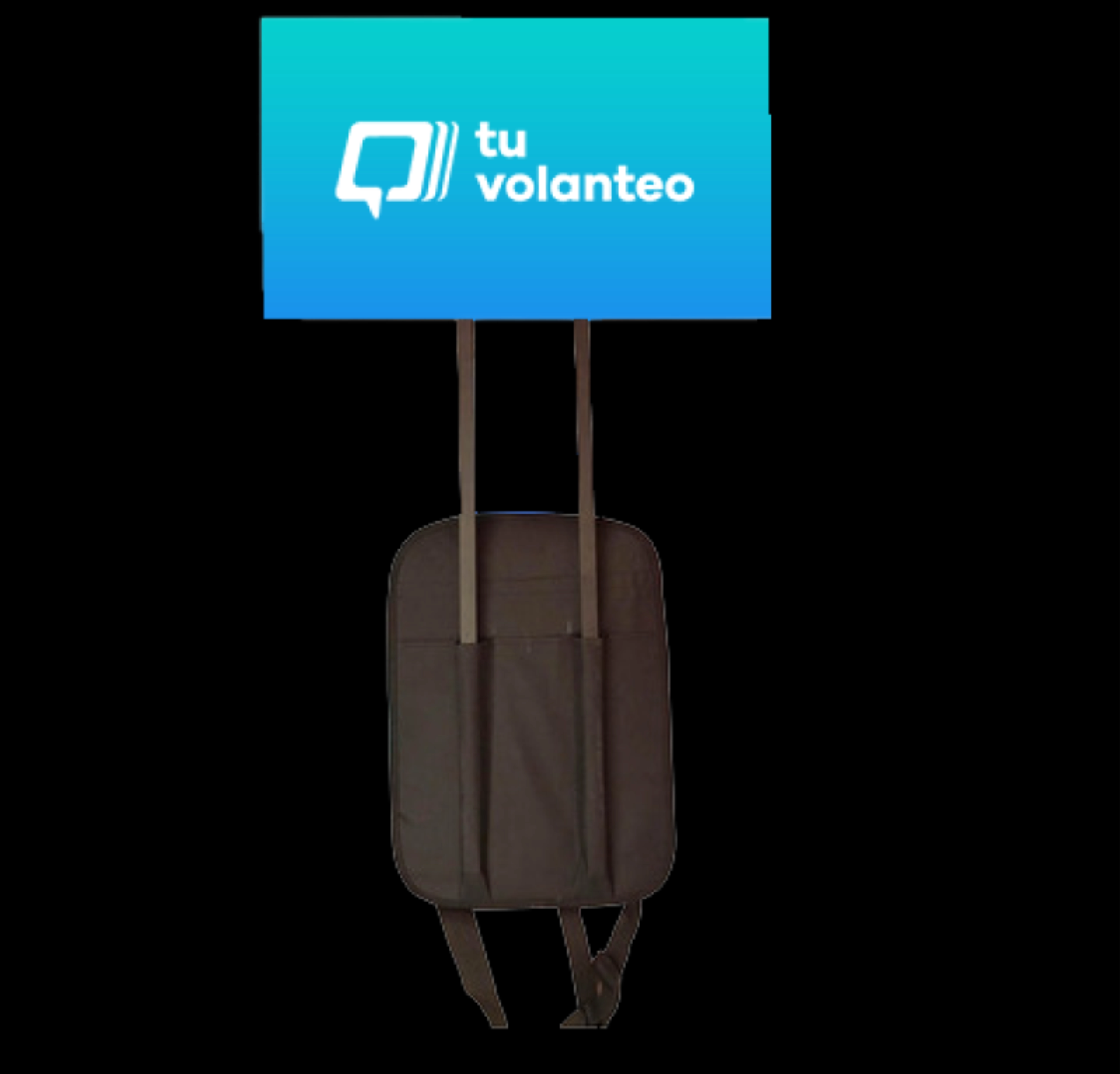 Mochila publicitaria: Mochila simple (económica)